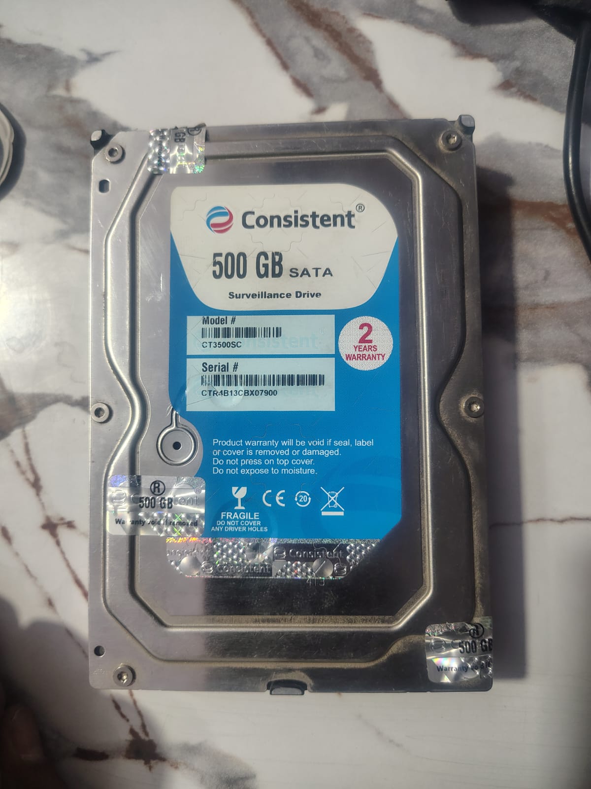 GEONIX 500 GB SERVILANCE HARD DISK